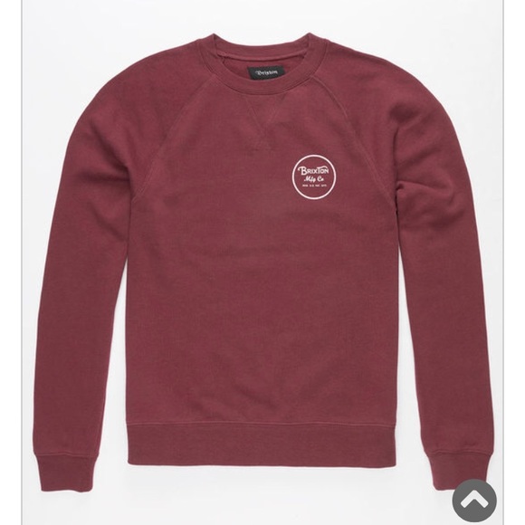 Brixton Wheeler fleece sweatshirt S - Picture 3 of 5